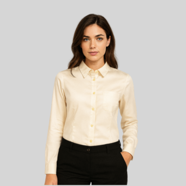 BLUSA GABARDINA MANGA LARGA