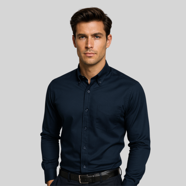 CAMISA GABARDINA MANGA LARGA