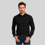 CAMISA GABARDINA MANGA LARGA