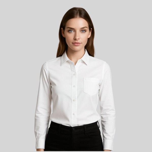 BLUSA GABARDINA MANGA LARGA