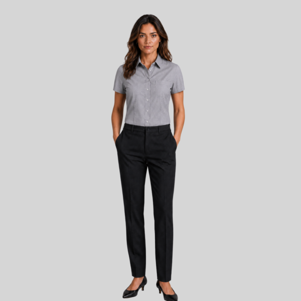 BLUSA OXFORD MANGA CORTA