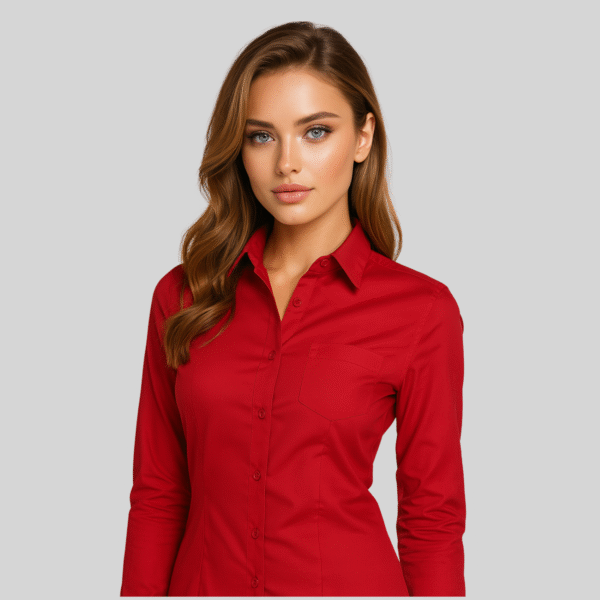 BLUSA GABARDINA MANGA LARGA