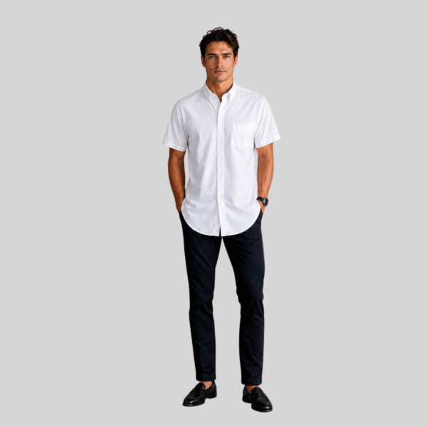CAMISA OXFORD MANGA CORTA
