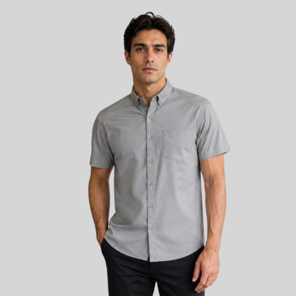 CAMISA OXFORD MANGA CORTA
