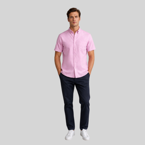 CAMISA OXFORD MANGA CORTA