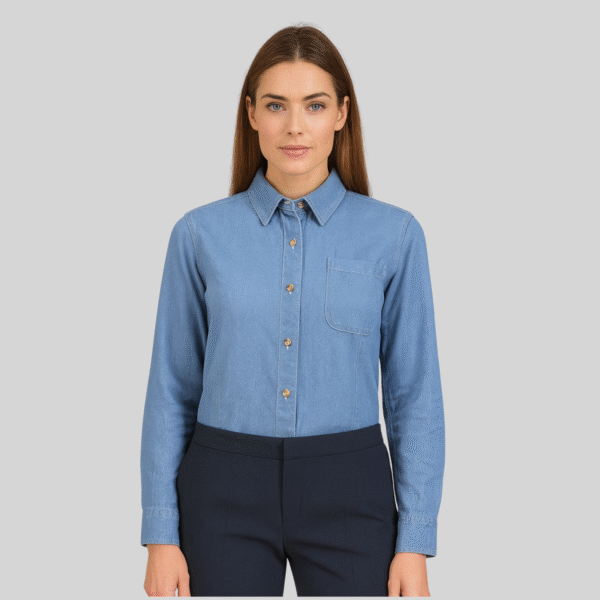 BLUSA MEZCLILLA