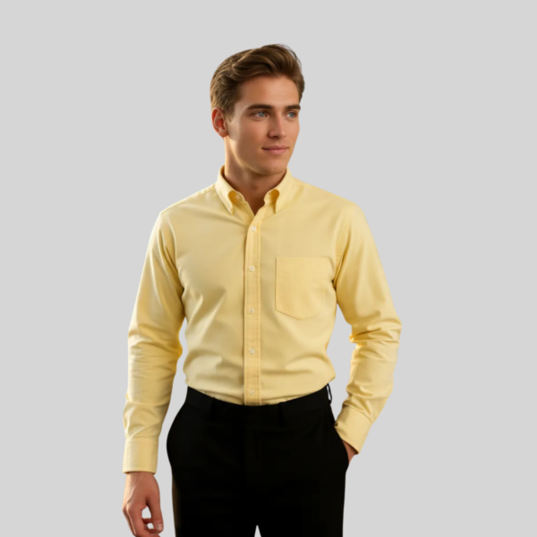 CAMISA OXFORD MANGA LARGA