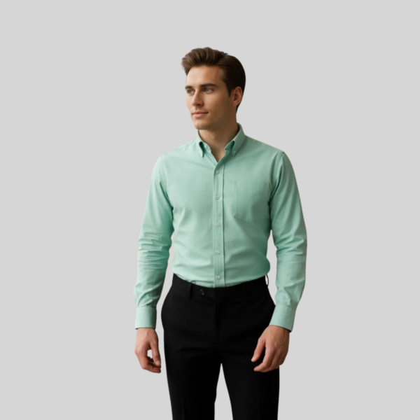 CAMISA OXFORD MANGA LARGA