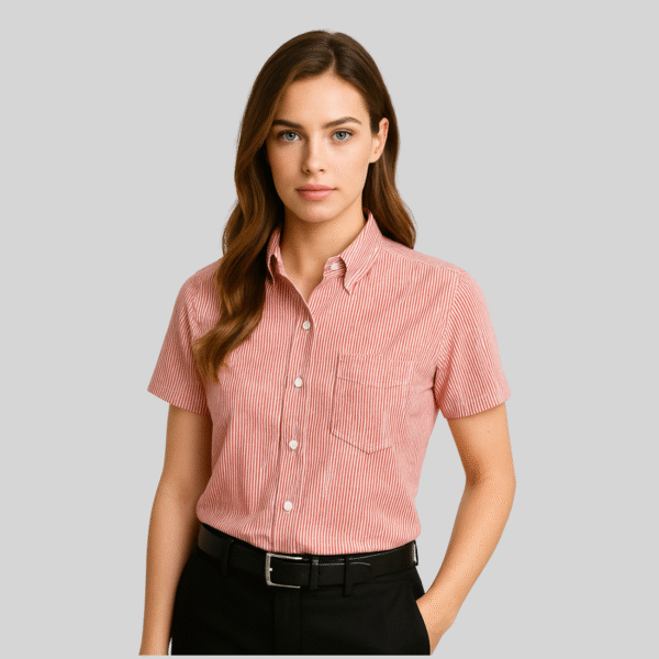 BLUSA MIL RAYAS MANGA CORTA