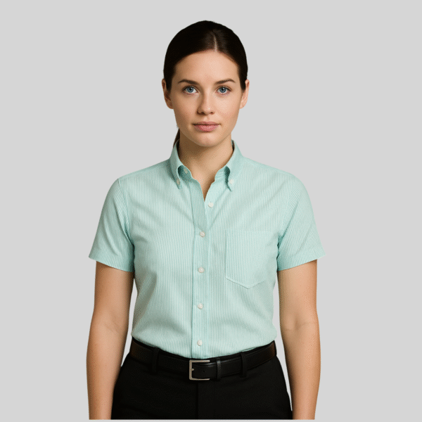 BLUSA MIL RAYAS MANGA CORTA