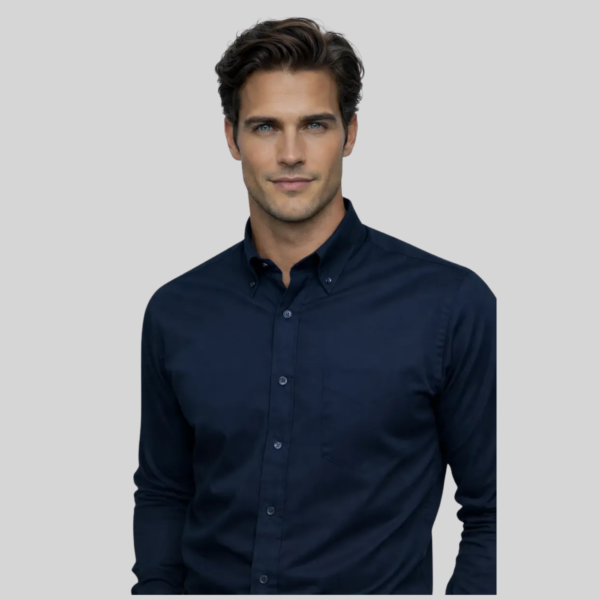 CAMISA GABARDINA MANGA LARGA