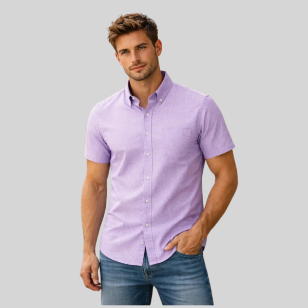 CAMISA OXFORD MANGA CORTA