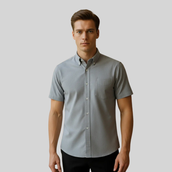 CAMISA OXFORD MANGA CORTA