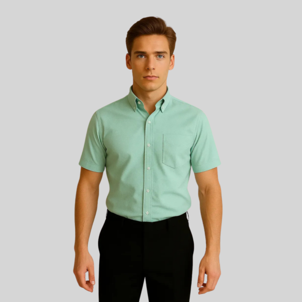 CAMISA OXFORD MANGA CORTA