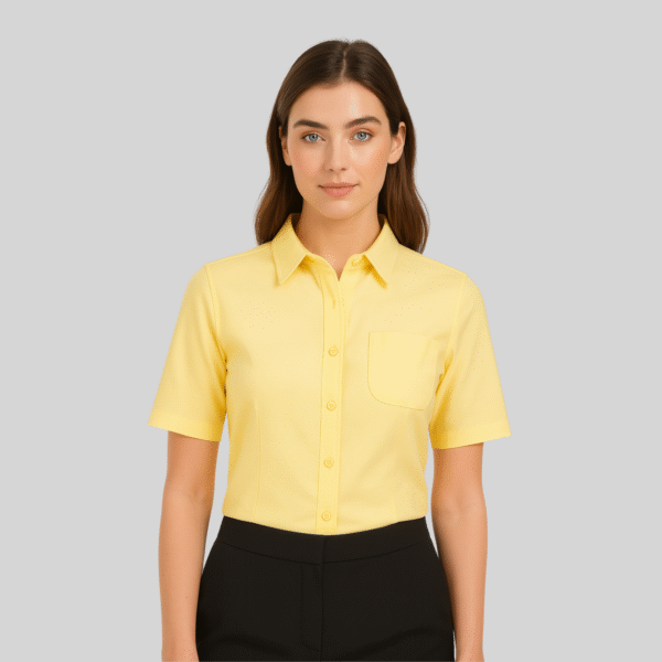 BLUSA OXFORD MANGA CORTA