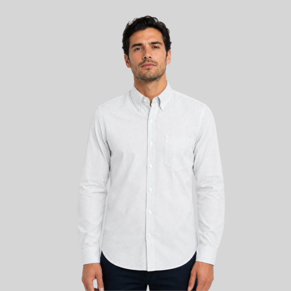 CAMISA MIL RAYAS MANGA LARGA