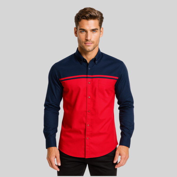 CAMISA COMBINADA MANGA LARGA