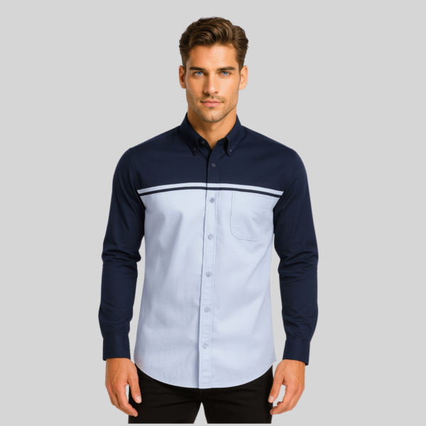 CAMISA COMBINADA MANGA LARGA