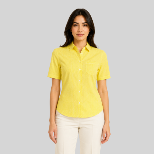 BLUSA MIL RAYAS MANGA CORTA