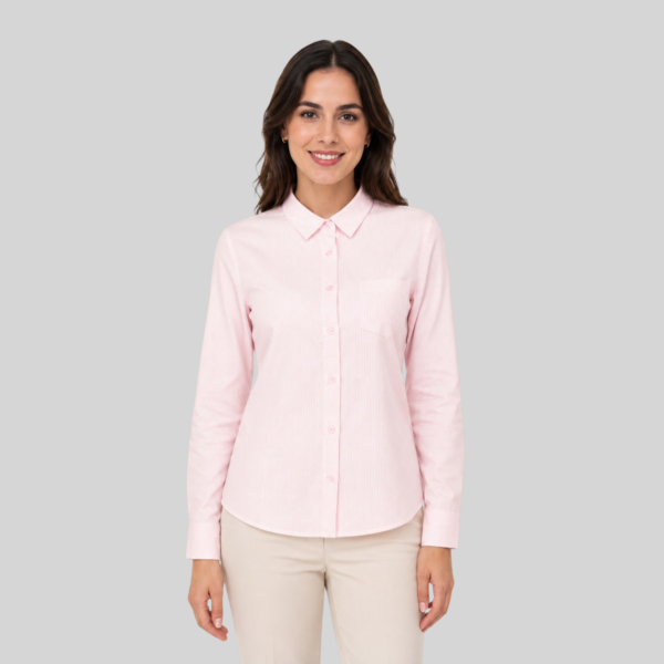 BLUSA CUADROS MANGA LARGA