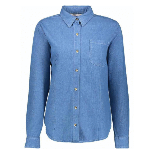 BLUSA MEZCLILLA MANGA LARGA