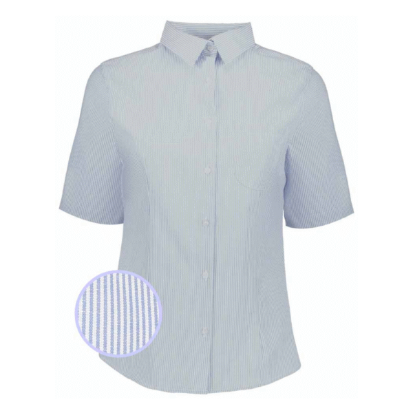 BLUSA MIL RAYAS MANGA CORTA
