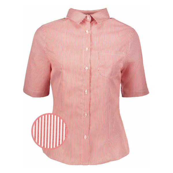 BLUSA MIL RAYAS MANGA CORTA