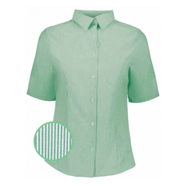 BLUSA MIL RAYAS MANGA CORTA