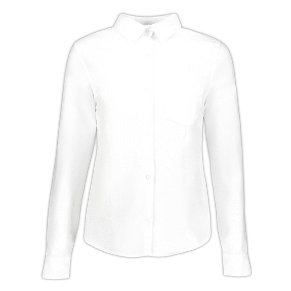 BLUSA OXFORD MANGA LARGA
