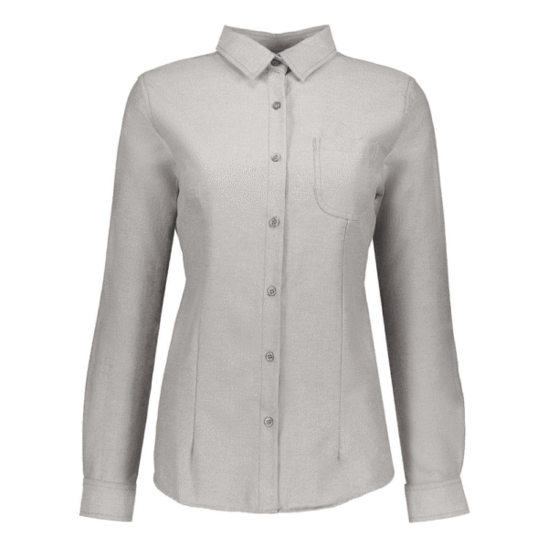 BLUSA OXFORD MANGA LARGA