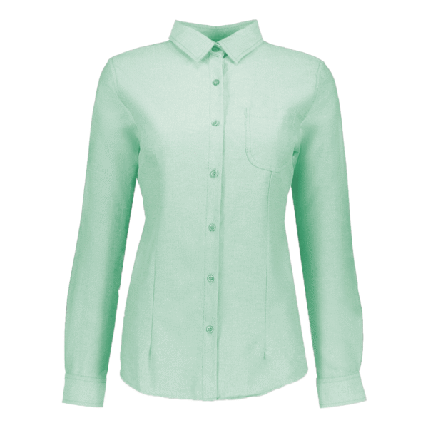 BLUSA OXFORD MANGA LARGA