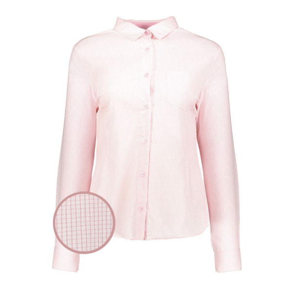 BLUSA CUADROS MANGA LARGA