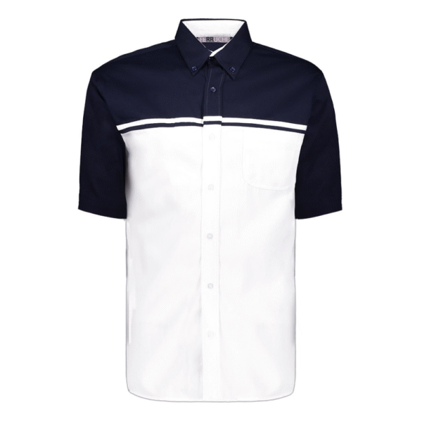 CAMISA COMBINADA MANGA CORTA