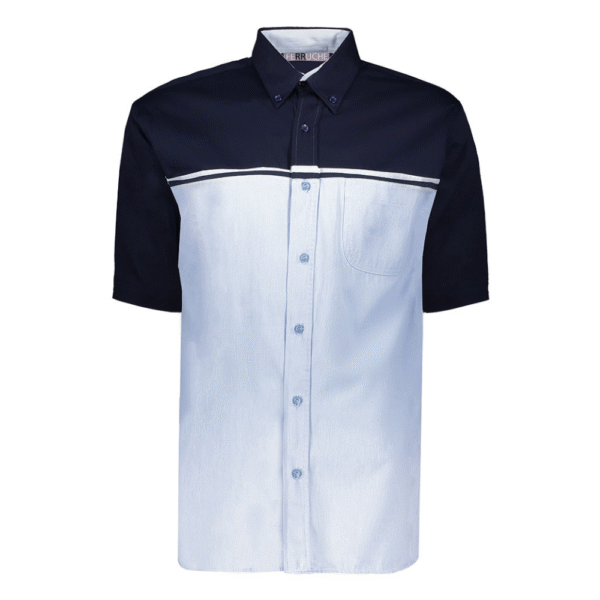 CAMISA COMBINADA MANGA CORTA