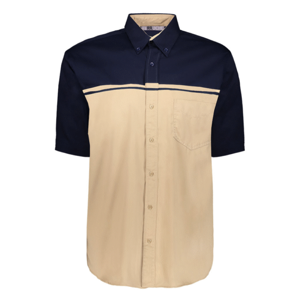 CAMISA COMBINADA MANGA CORTA