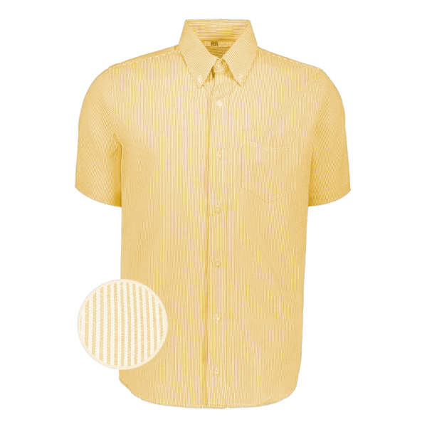 CAMISA MIL RAYAS MANGA CORTA