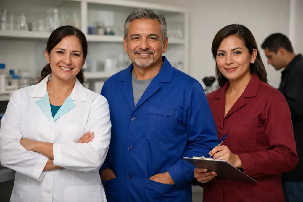 Batas de laboratorio personalizadas para tu equipo