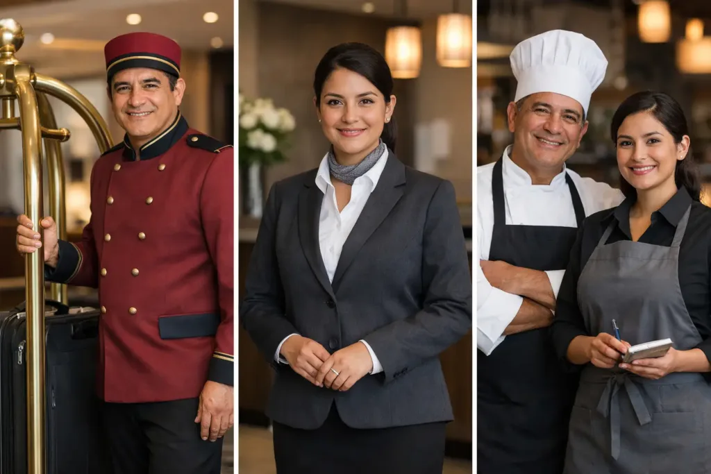 Cómo elegir uniforme hotelero y restaurantero