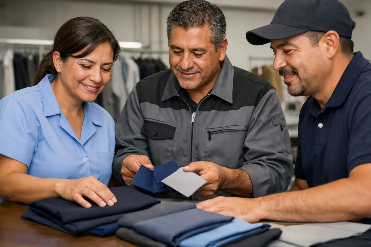 Cómo seleccionar telas para uniformes de trabajo