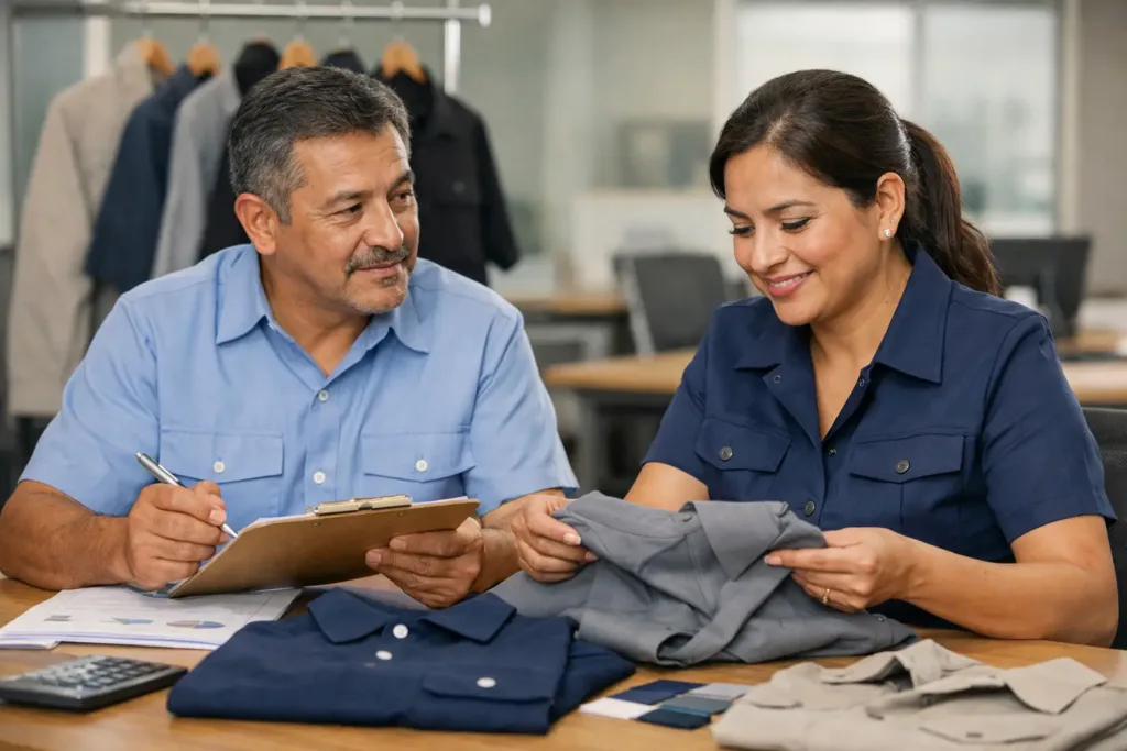 Cotización uniformes para empresas sin errores