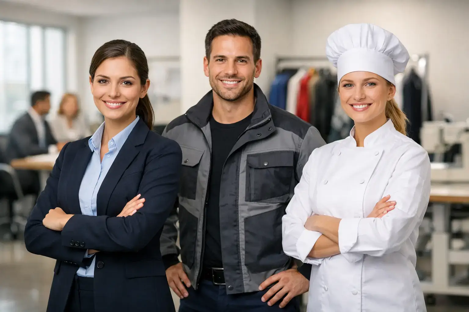 Fabricante de uniformes empresariales para tu equipo