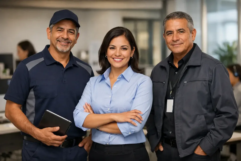 Uniformes corporativos personalizados para equipos