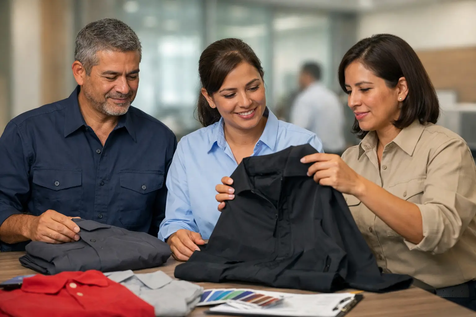 Compras uniformes empresariales sin errores